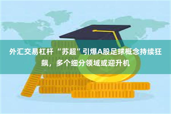 外汇交易杠杆 “苏超”引爆A股足球概念持续狂飙，多个细分领域或迎升机