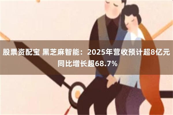 股票资配宝 黑芝麻智能：2025年营收预计超8亿元 同比增长超68.7%