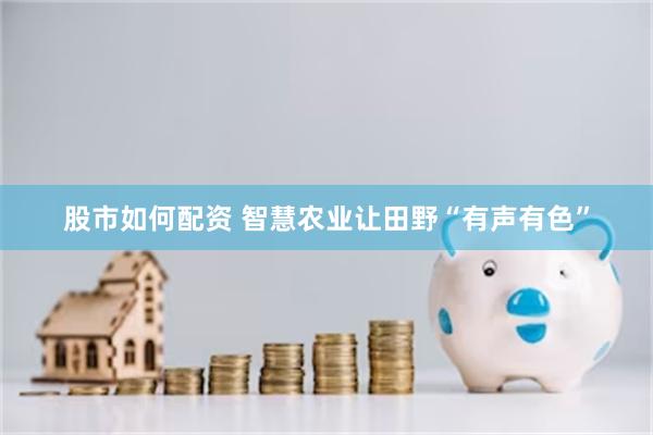 股市如何配资 智慧农业让田野“有声有色”