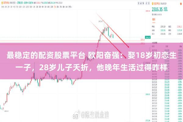最稳定的配资股票平台 欧阳奋强：娶18岁初恋生一子，28岁儿子夭折，他晚年生活过得咋样