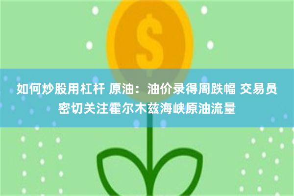 如何炒股用杠杆 原油:油价录得周跌幅 交易员密切关注霍尔木兹海峡原油流量